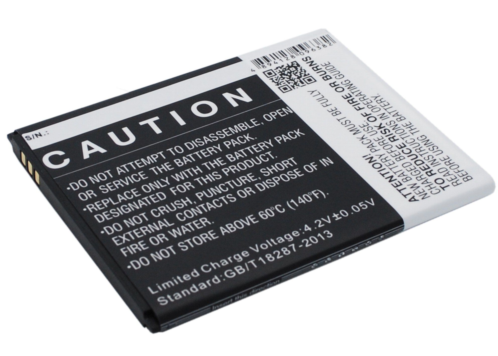 Batteri til mobiltelefon, smarttelefon for ZTE Q301C, Q30C, Q301T