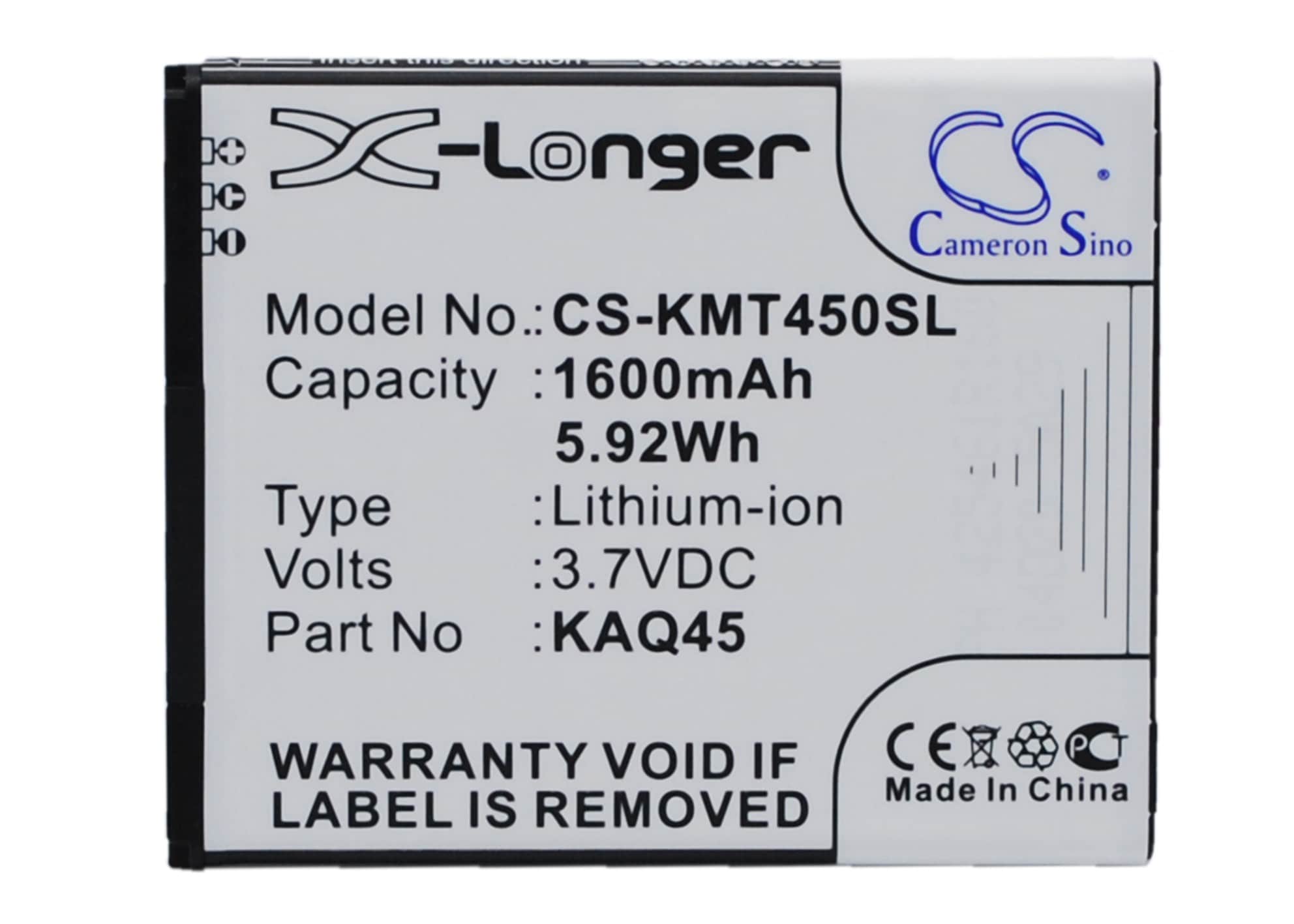 Batteri til mobiltelefon, smarttelefon for KAZAM Thunder 4.5, Thunder Q4.5