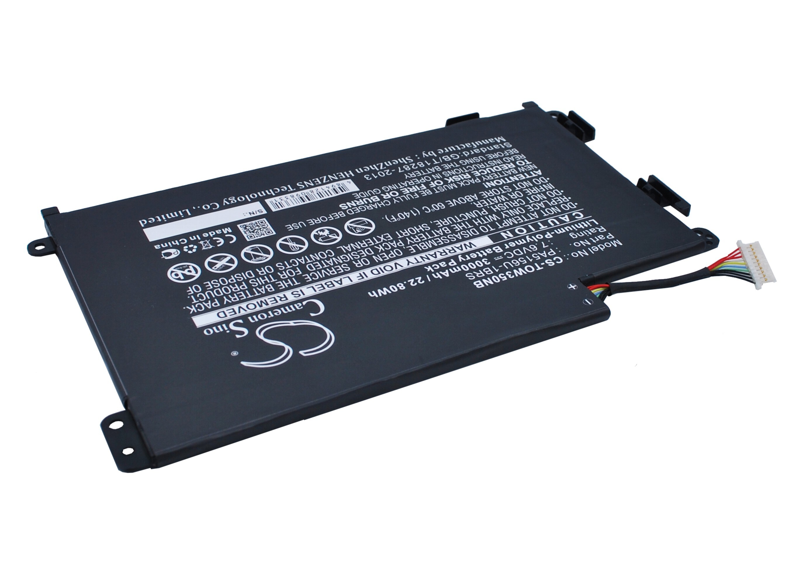 Batteri til bærbar PC, Notatbok for Toshiba Satellite W35Click-A3300, Click W35 m.fl.