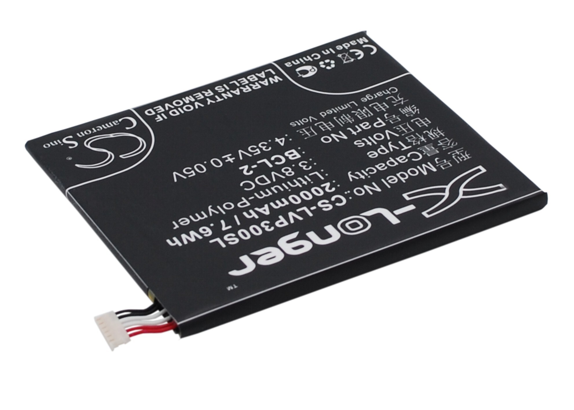 Batteri til mobiltelefon, smarttelefon for LAVA Iris Pro 30