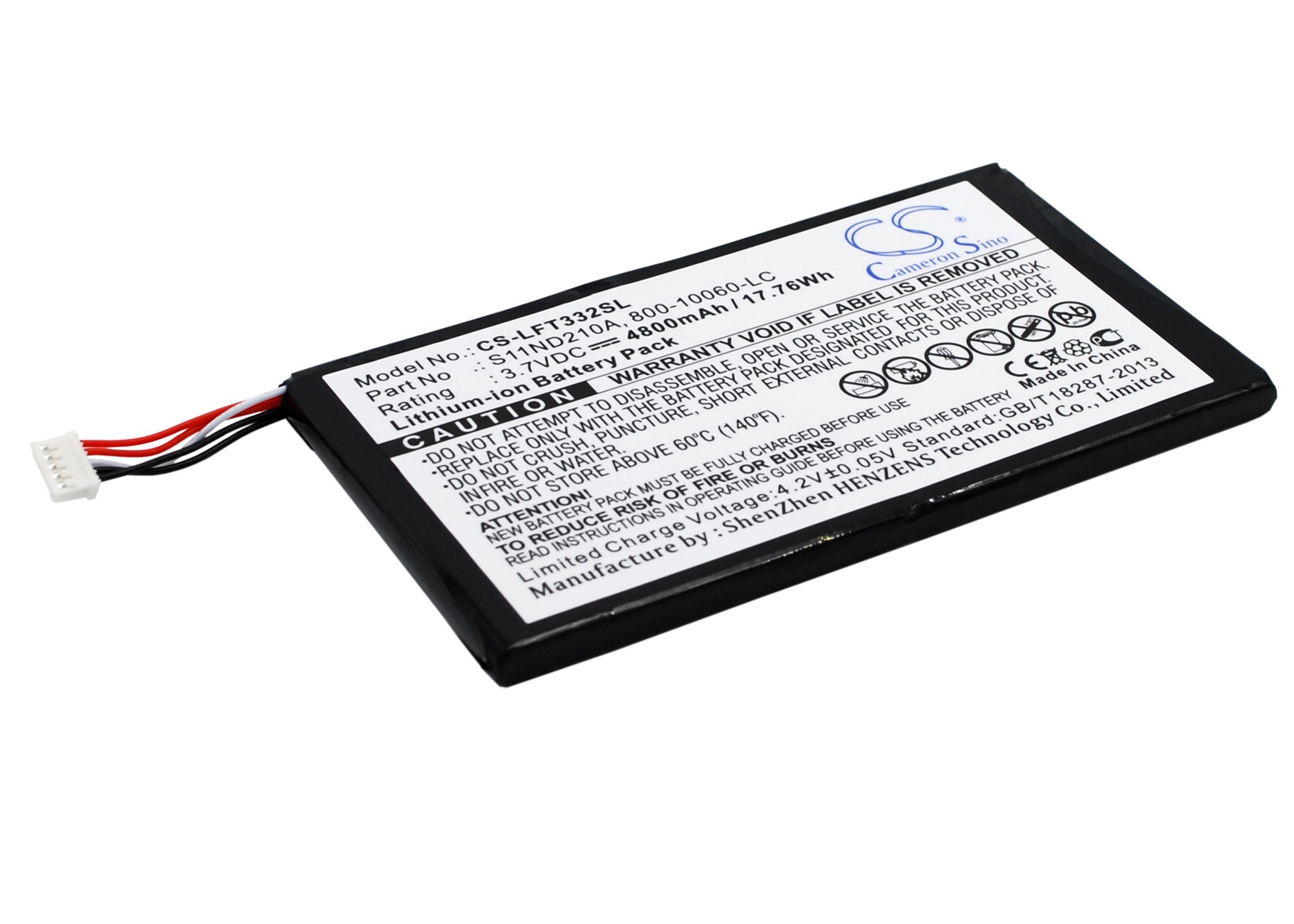 Batteri til nettbrett for LeapFrog Leappad Ultra 33200, Leappad Ultra 83333
