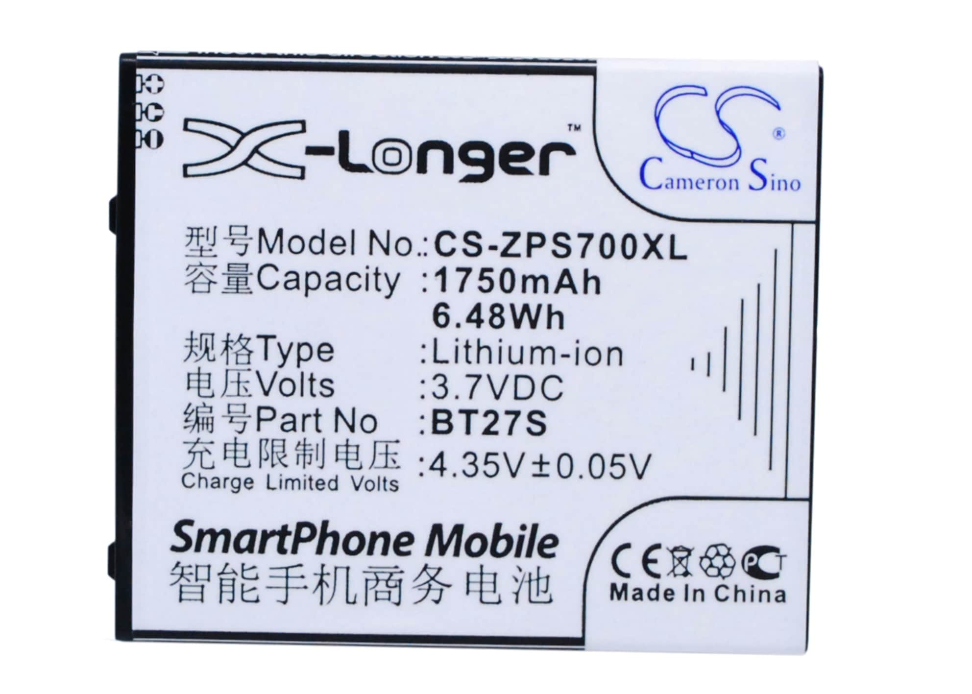 Batteri til mobiltelefon, smarttelefon for ZOPO ZP700, 6530