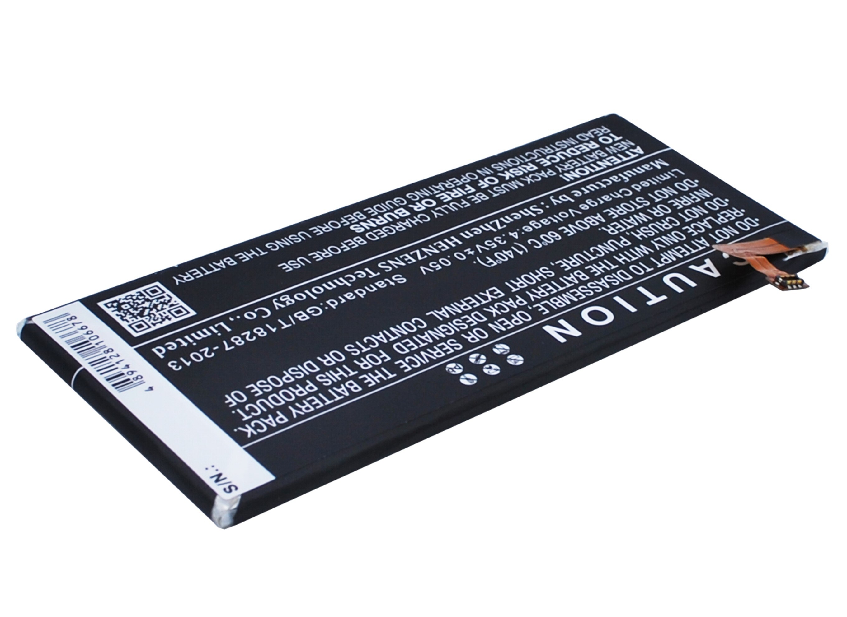 Batteri til mobiltelefon, smarttelefon for ZTE Grand M901C, Grand Memo II, Z787 m.fl.