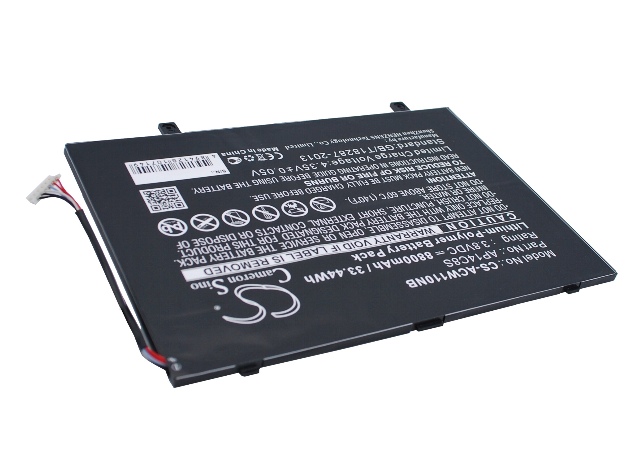 Batteri til bærbar PC, Acer Aspire Switch 11, Aspire Switch 11 Pro m.fl.
