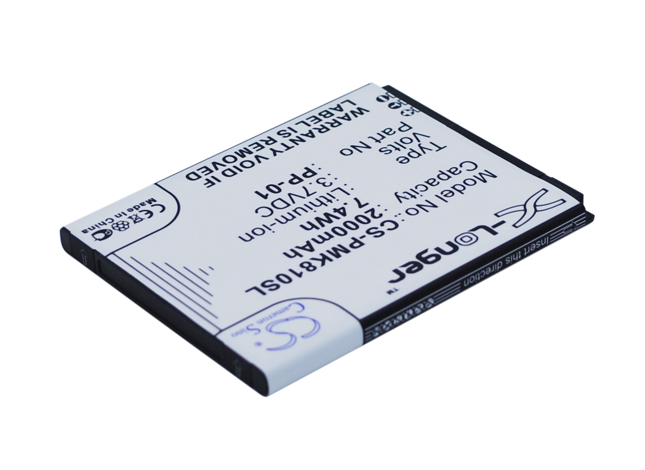 Batteri til mobiltelefon, smarttelefon for PHICOMM i810t