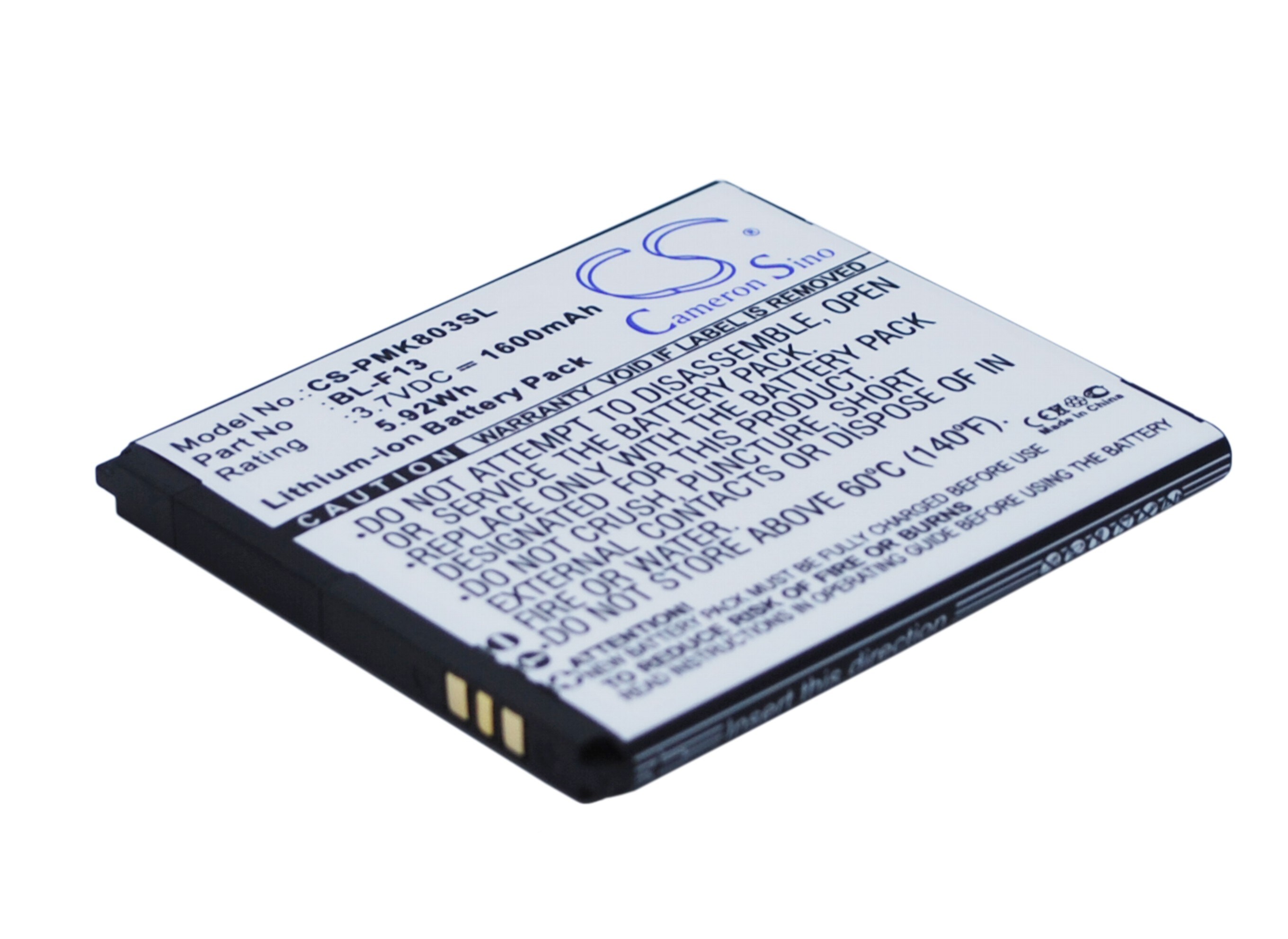 Batteri til mobiltelefon, smarttelefon for PHICOMM i803