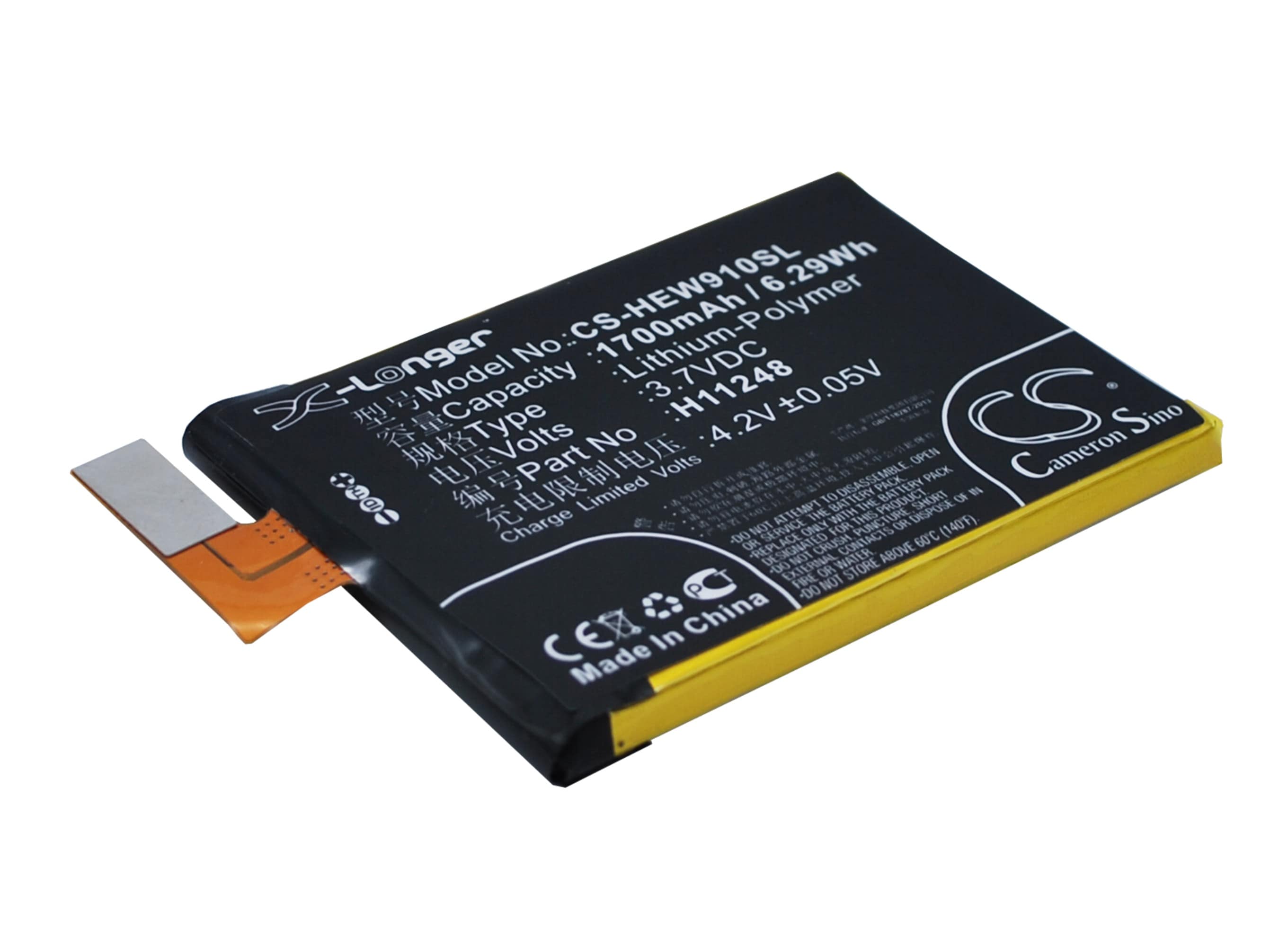 Batteri til mobiltelefon, smarttelefon for Haier W910, HW-W910