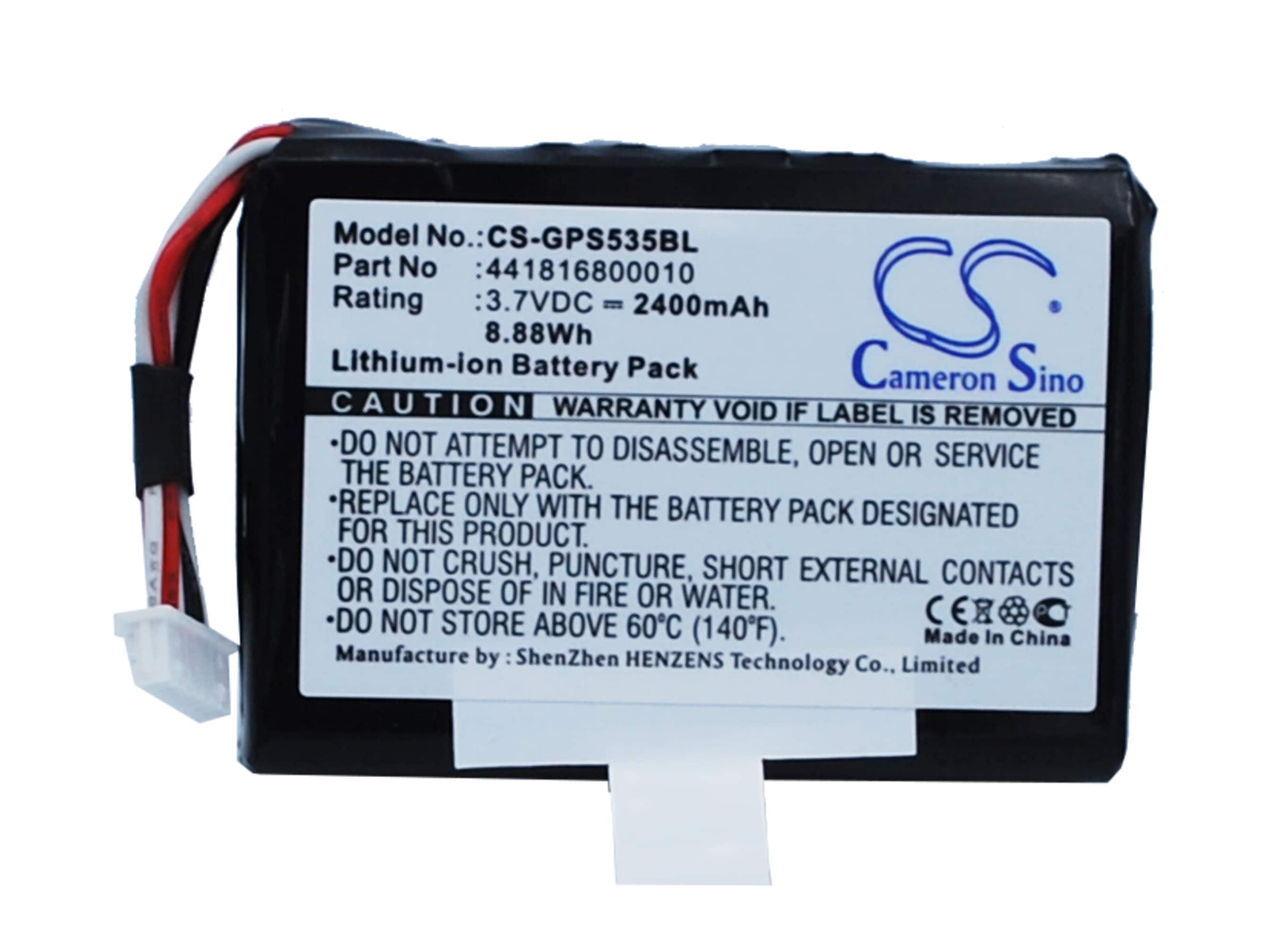 Batteri til strekkodeleser for Getac PS535E, PS535, PS535F m.fl.