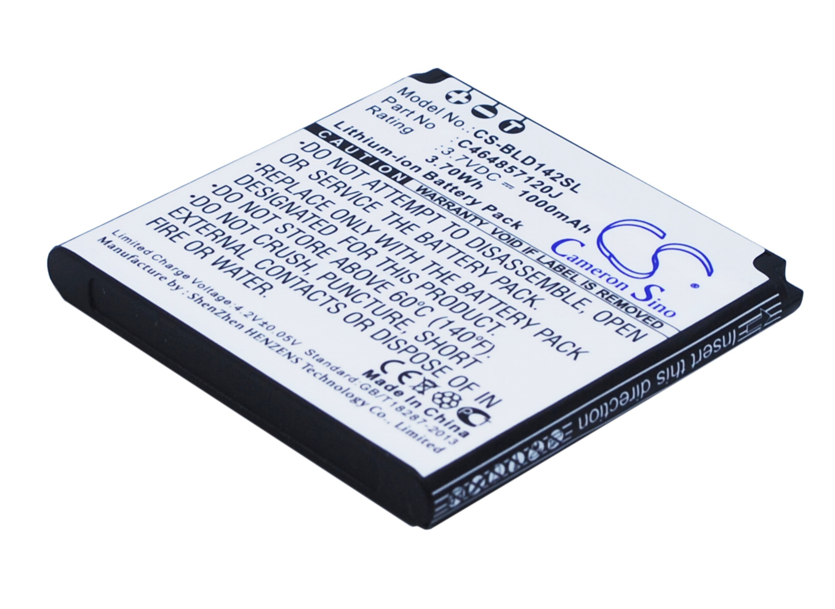 Batteri til mobiltelefon, smarttelefon for BLU Dash Junior 4.0, D142, DASH JR 4.0
