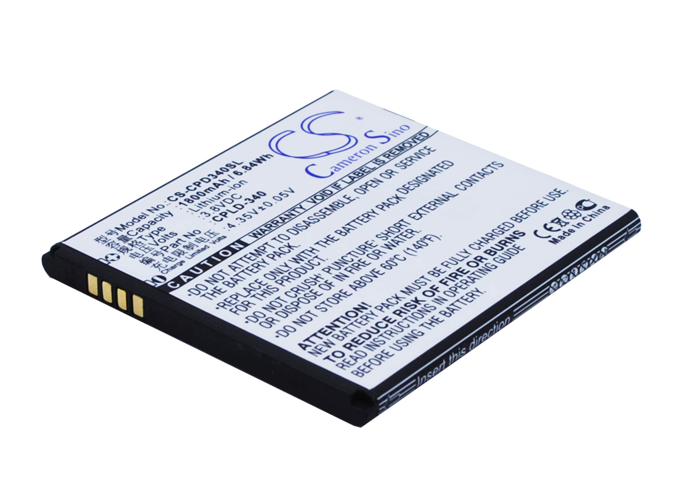 Batteri til mobiltelefon, smarttelefon for Coolpad 8702D