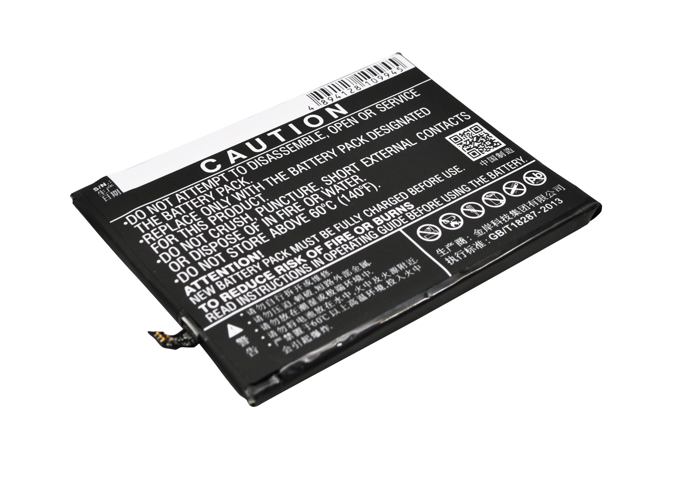 Batteri til mobiltelefon, smarttelefon for TCL 3S, M3G