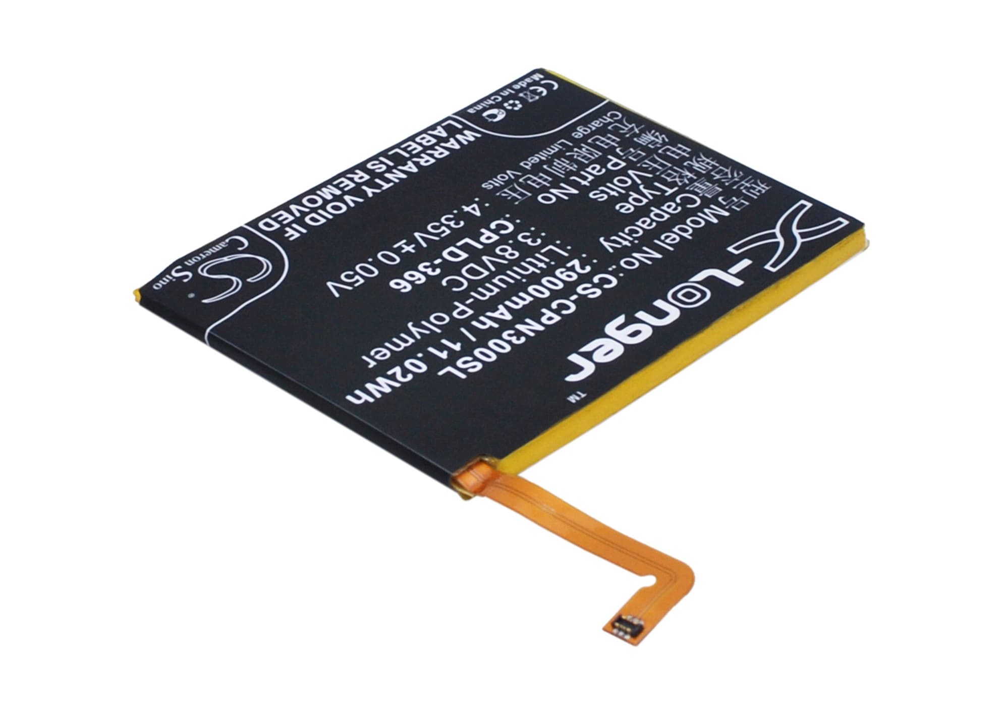Batteri til mobiltelefon, smarttelefon for Coolpad Note 3, 8676, 8676-A01 m.fl.