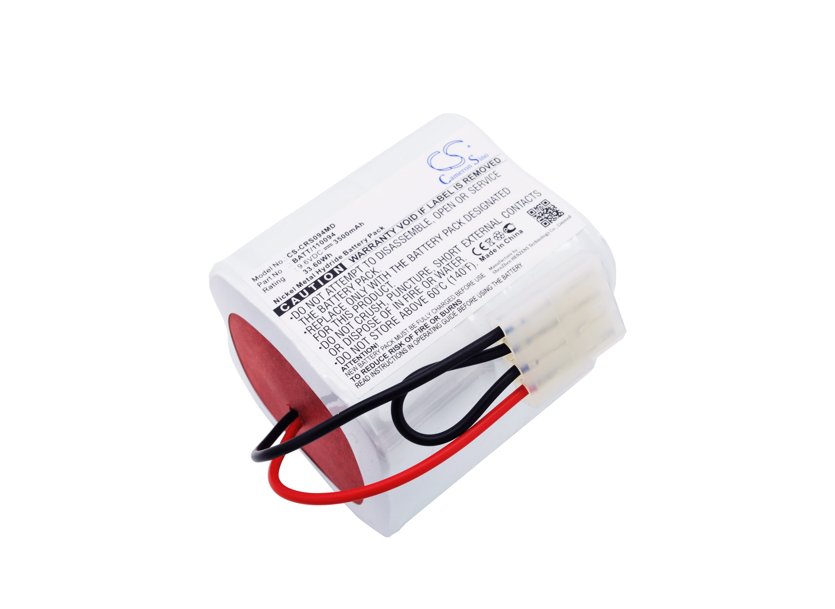 Batteri til medisinsk utstyr for Criticon Oxyshuttle