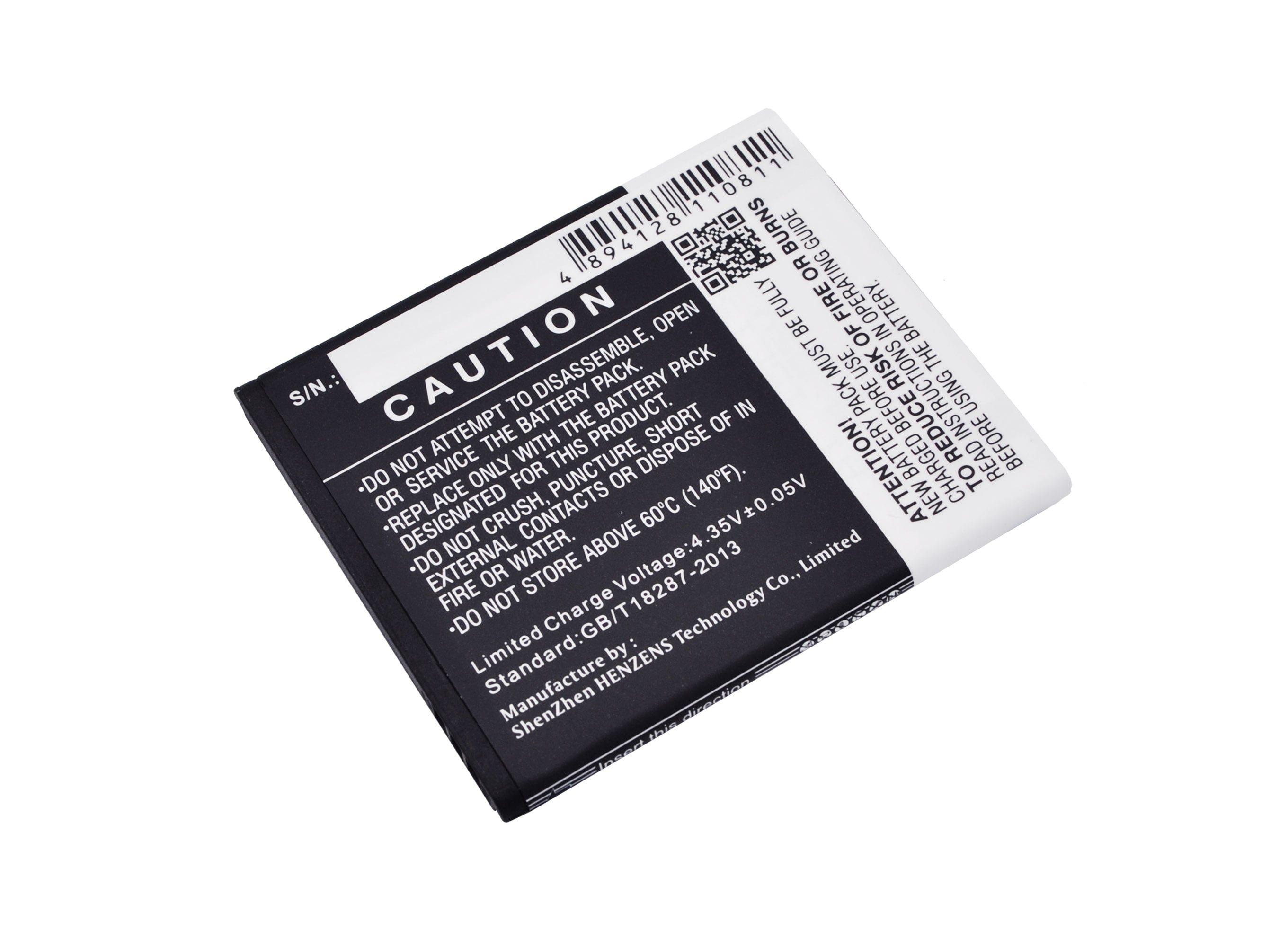 Batteri til mobiltelefon, smarttelefon for LAVA iris X1 Atom