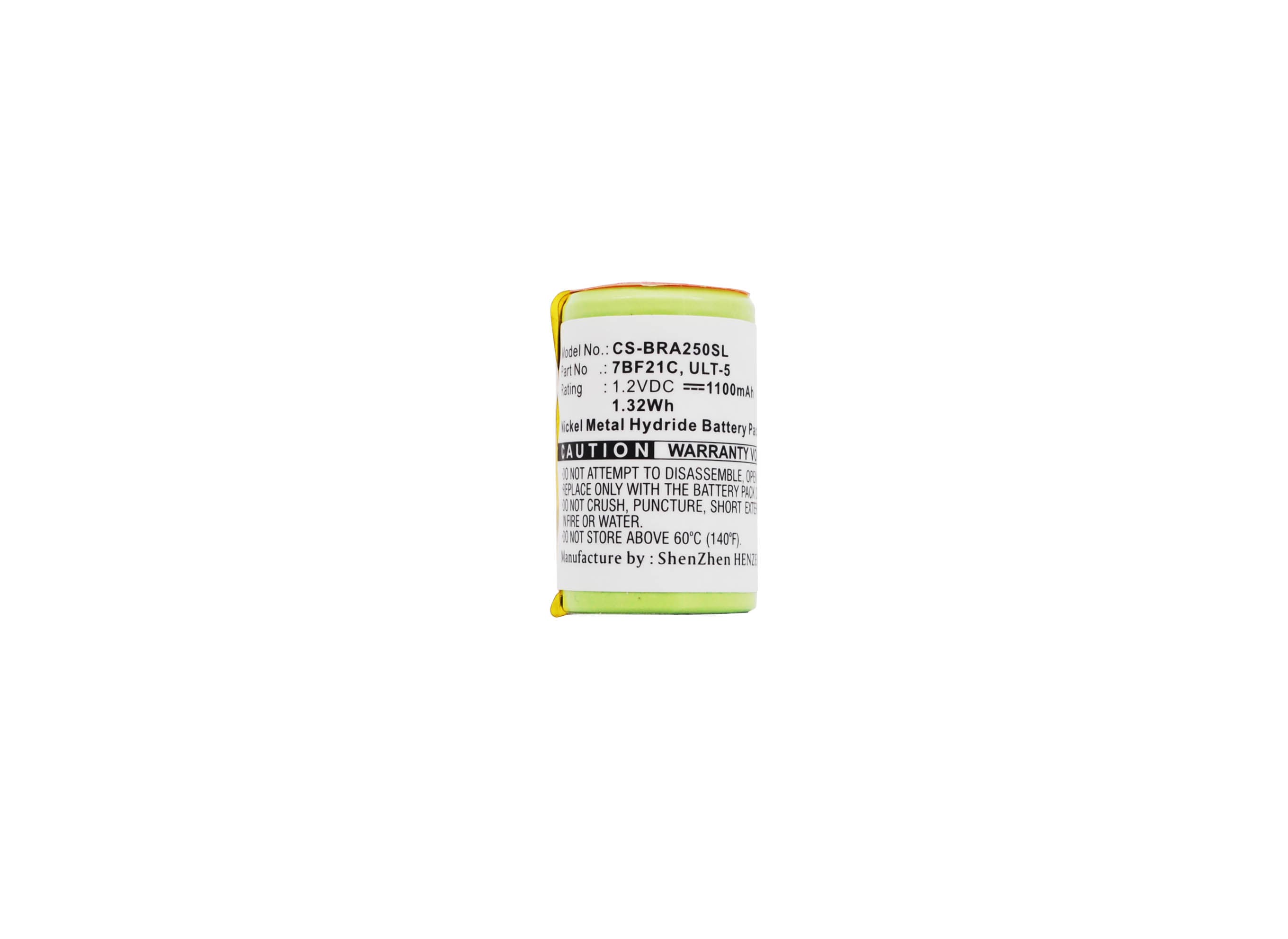 Batteri til barbermaskin for Philips HQ26, HQ26/A