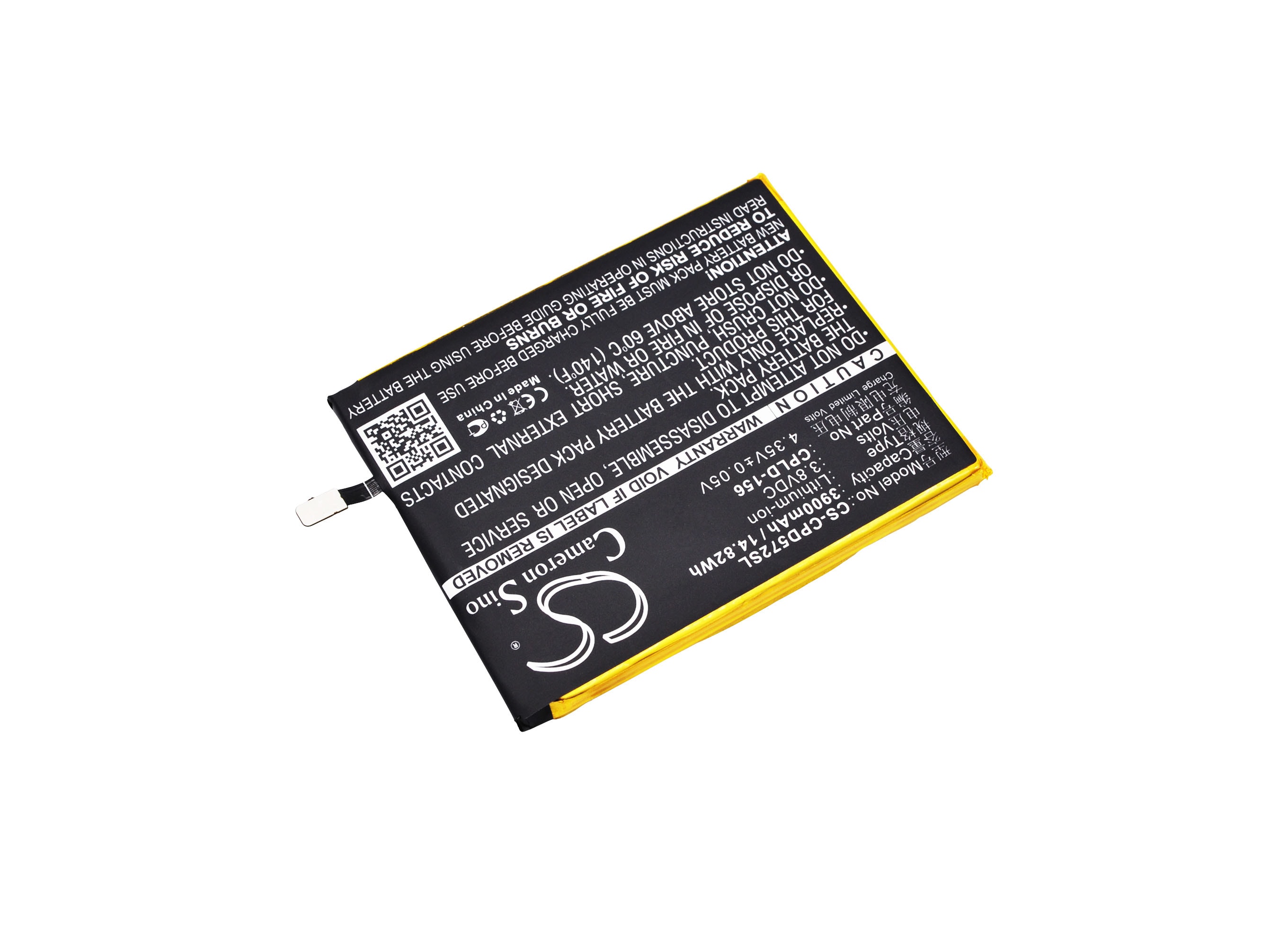 Batteri til mobiltelefon, smarttelefon for Coolpad 5721, 8721