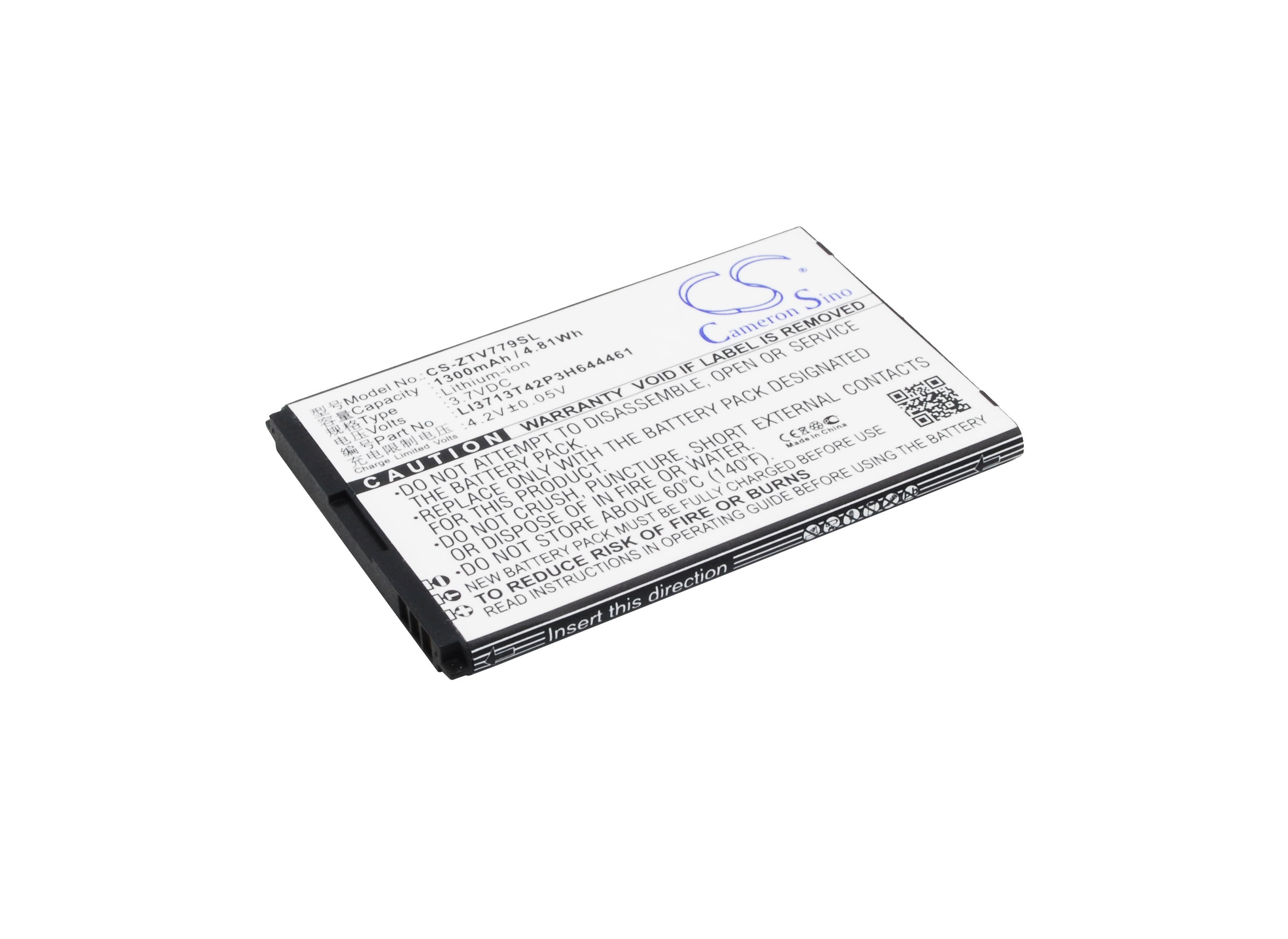 Batteri til mobiltelefon, smarttelefon for ZTE V779, dtac Joey Jump 2