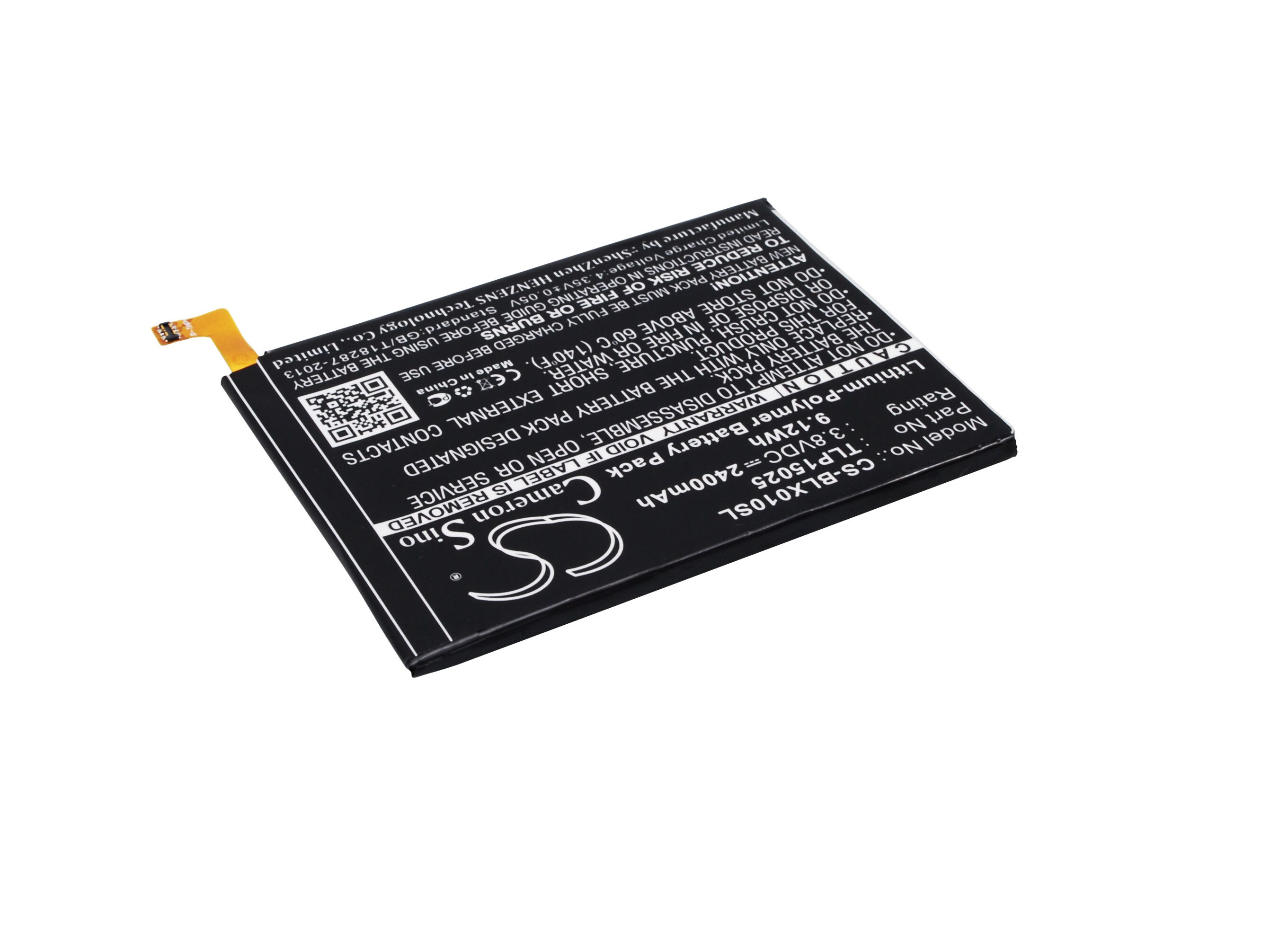 Batteri til mobiltelefon, smarttelefon for BLU Life One 2015, X010Q