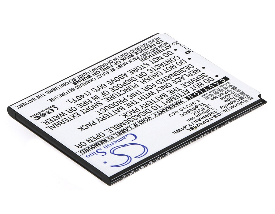 Batteri til mobiltelefon, smarttelefon for TCL ONO, P620M