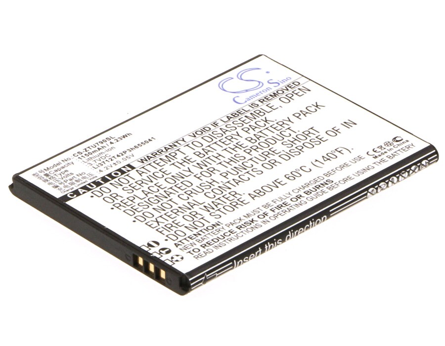 Batteri til mobiltelefon, smarttelefon for ZTE L530G, Blade C310