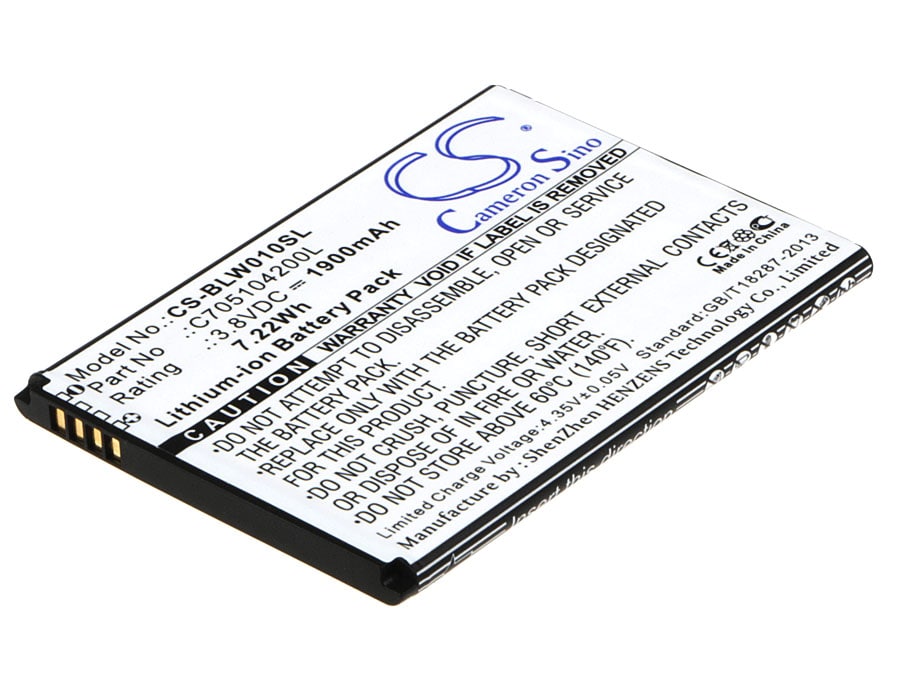 Batteri til mobiltelefon, smarttelefon for BLU Studio Mini Lite 2, W010Q