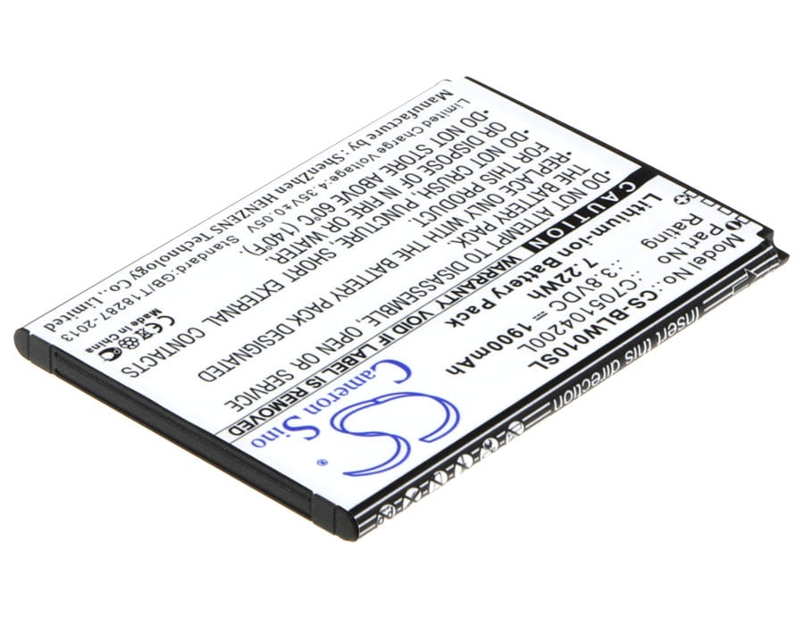 Batteri til mobiltelefon, smarttelefon for BLU Studio Mini Lite 2, W010Q
