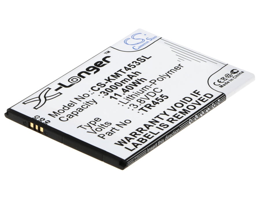 Batteri til mobiltelefon, smarttelefon for KAZAM Trooper 455, Trooper 455 Dual SIM m.fl.