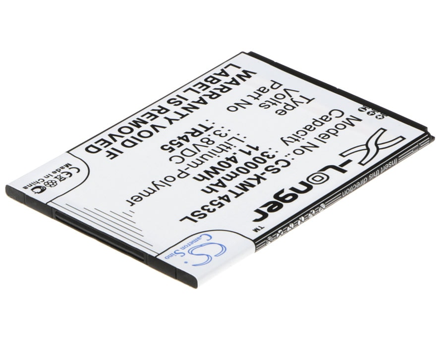 Batteri til mobiltelefon, smarttelefon for KAZAM Trooper 455, Trooper 455 Dual SIM m.fl.