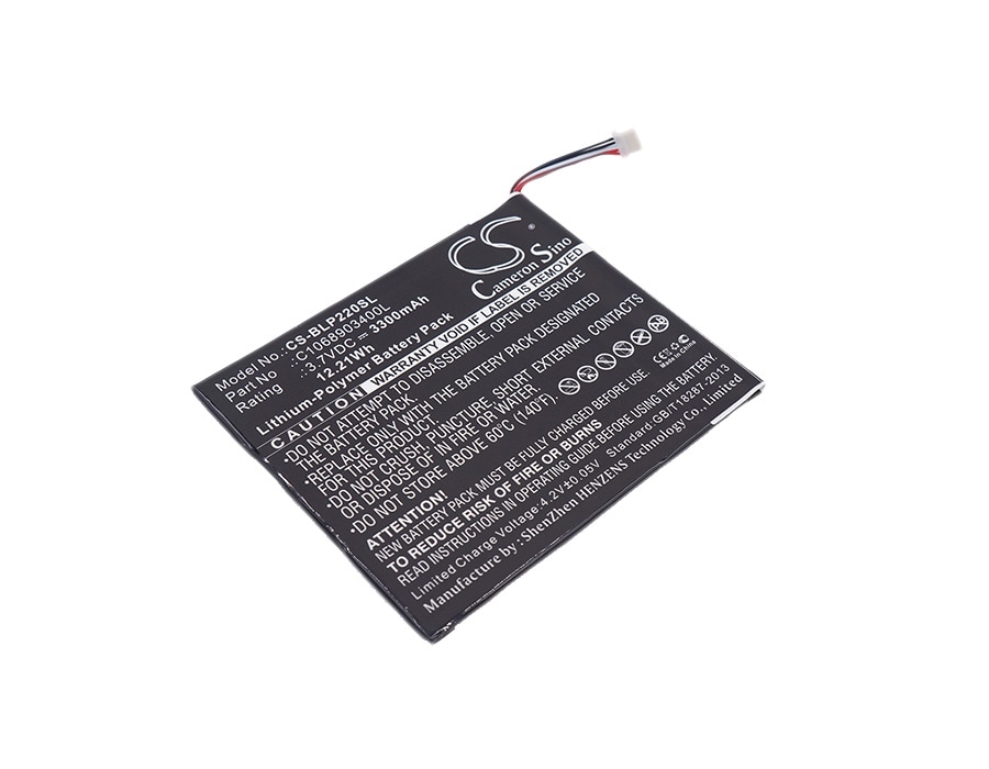 Batteri til nettbrett for BLU TouchBook 8.0, TouchBook 8.0 3G, P220U m.fl.