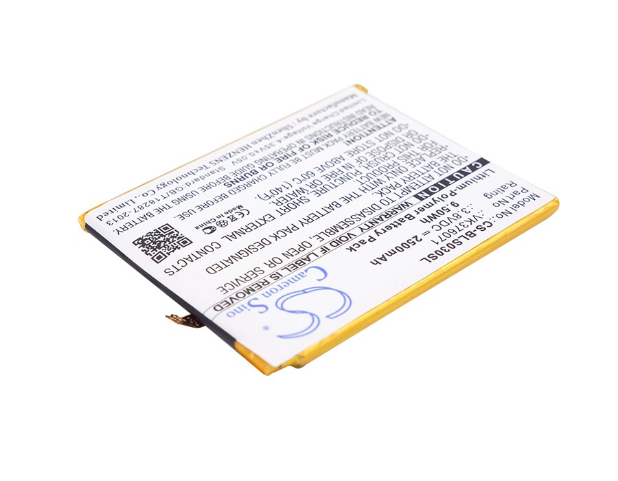 Batteri til mobiltelefon, smarttelefon for BLU Studio G LTE, S0030UU