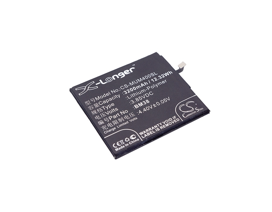 Batteri til mobiltelefon, smarttelefon for Xiaomi Mi 4S Dual SIM, Mi 4S