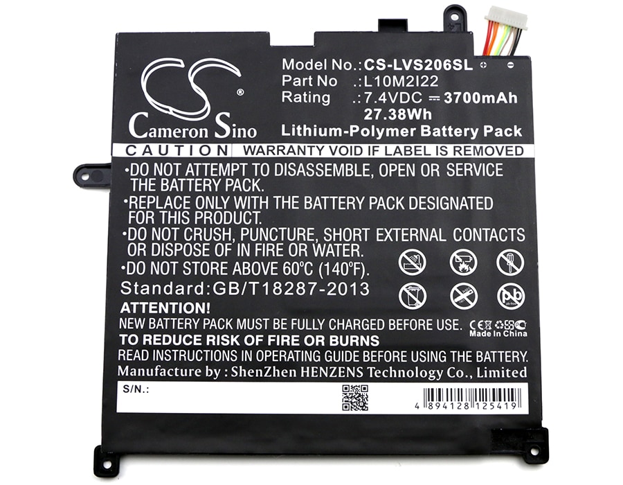 Batteri til nettbrett for Lenovo IdeaPad P1, IdeaPad S200, IdeaPad S206