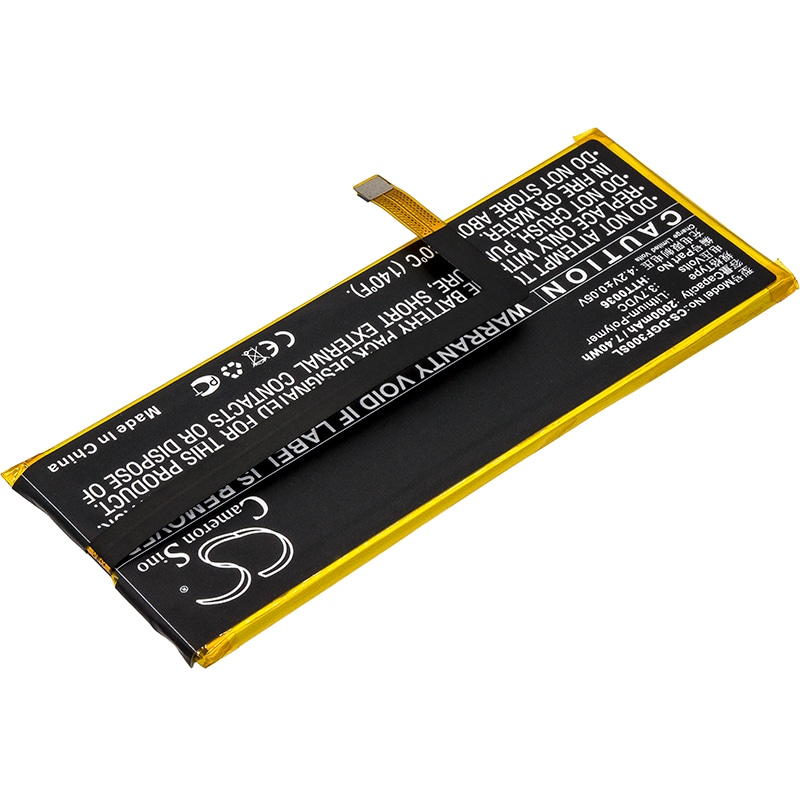 Batteri til mobiltelefon, smarttelefon for Doogee F3