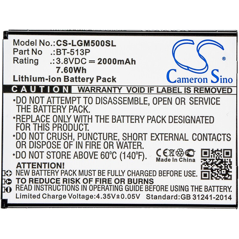 Batteri til mobiltelefon, smarttelefon for Leagoo M5