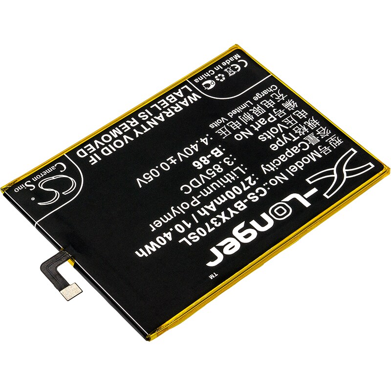 Batteri til mobiltelefon, smarttelefon for Vivo Y37, Y37A, Y37L m.fl.