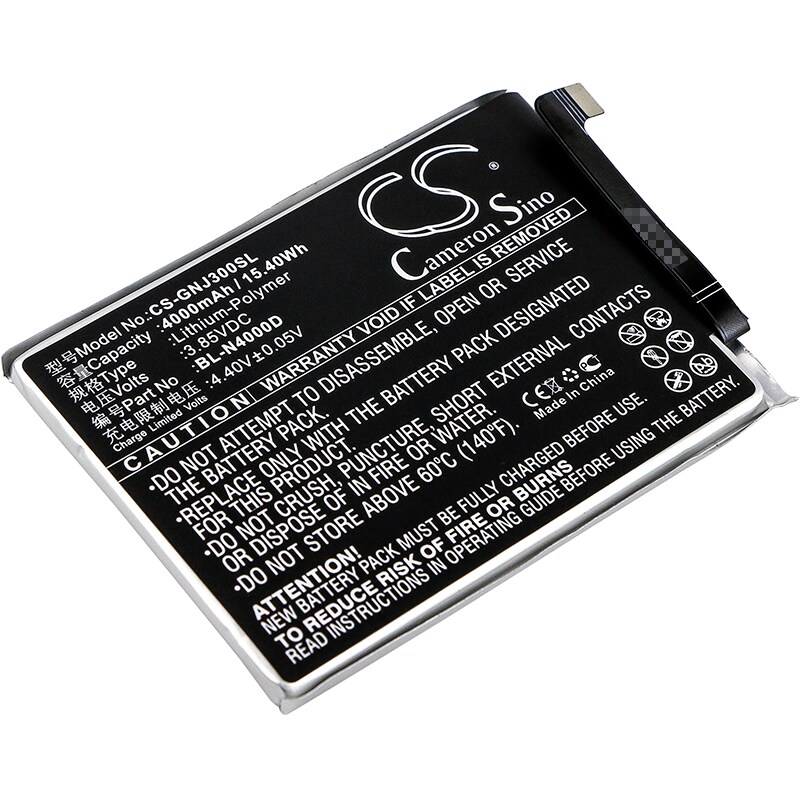 Batteri til mobiltelefon, smarttelefon for GIONEE GN5006, GN5006L, Jingang 3 m.fl.