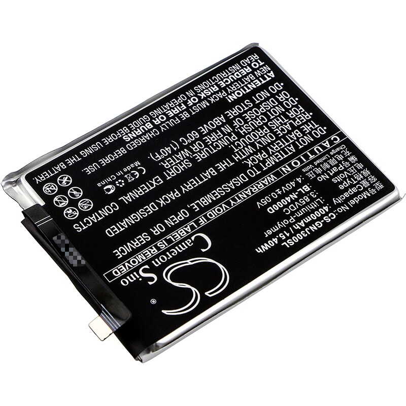 Batteri til mobiltelefon, smarttelefon for GIONEE GN5006, GN5006L, Jingang 3 m.fl.
