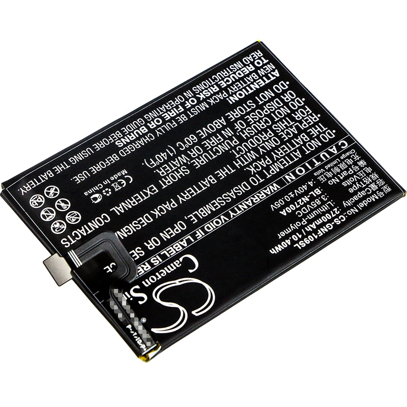 Batteri til mobiltelefon, smarttelefon for GIONEE F109, F109L, F109N
