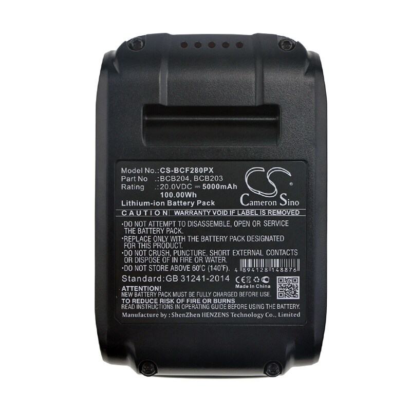 Batteri til elektriske verktøy for Bostitch BCF28WWB, BCF30PTB, BCN680D1 m.fl.