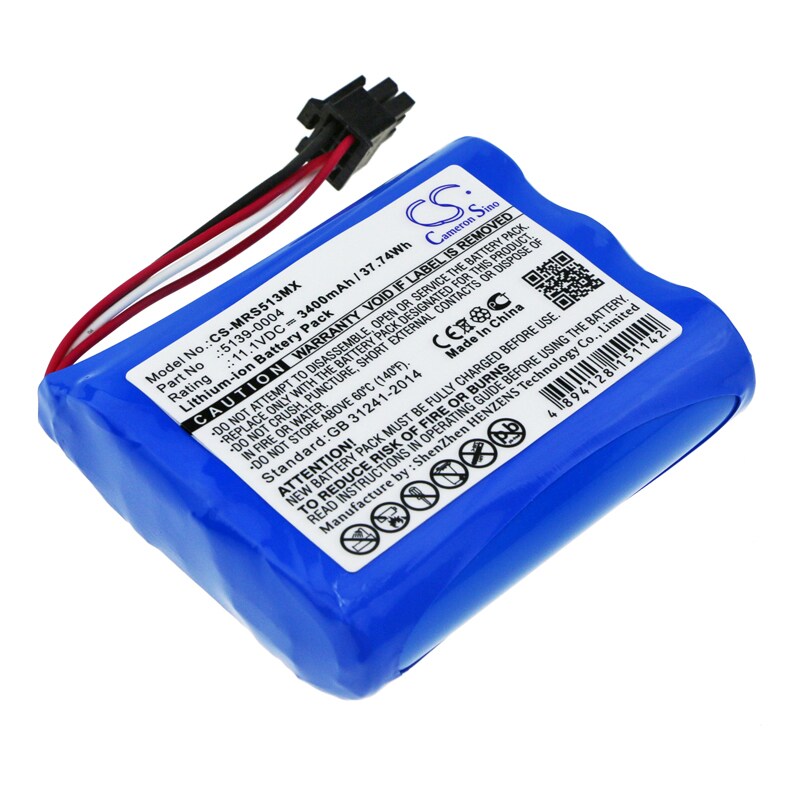 Batteri til Masimo SEDLine medisinsk utstyr