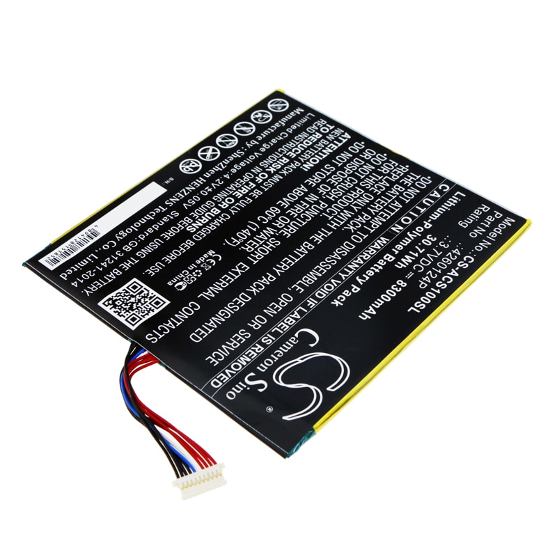 Batteri til nettbrett for Acer One 10 S1002, Aspire N15p2, Switch 10