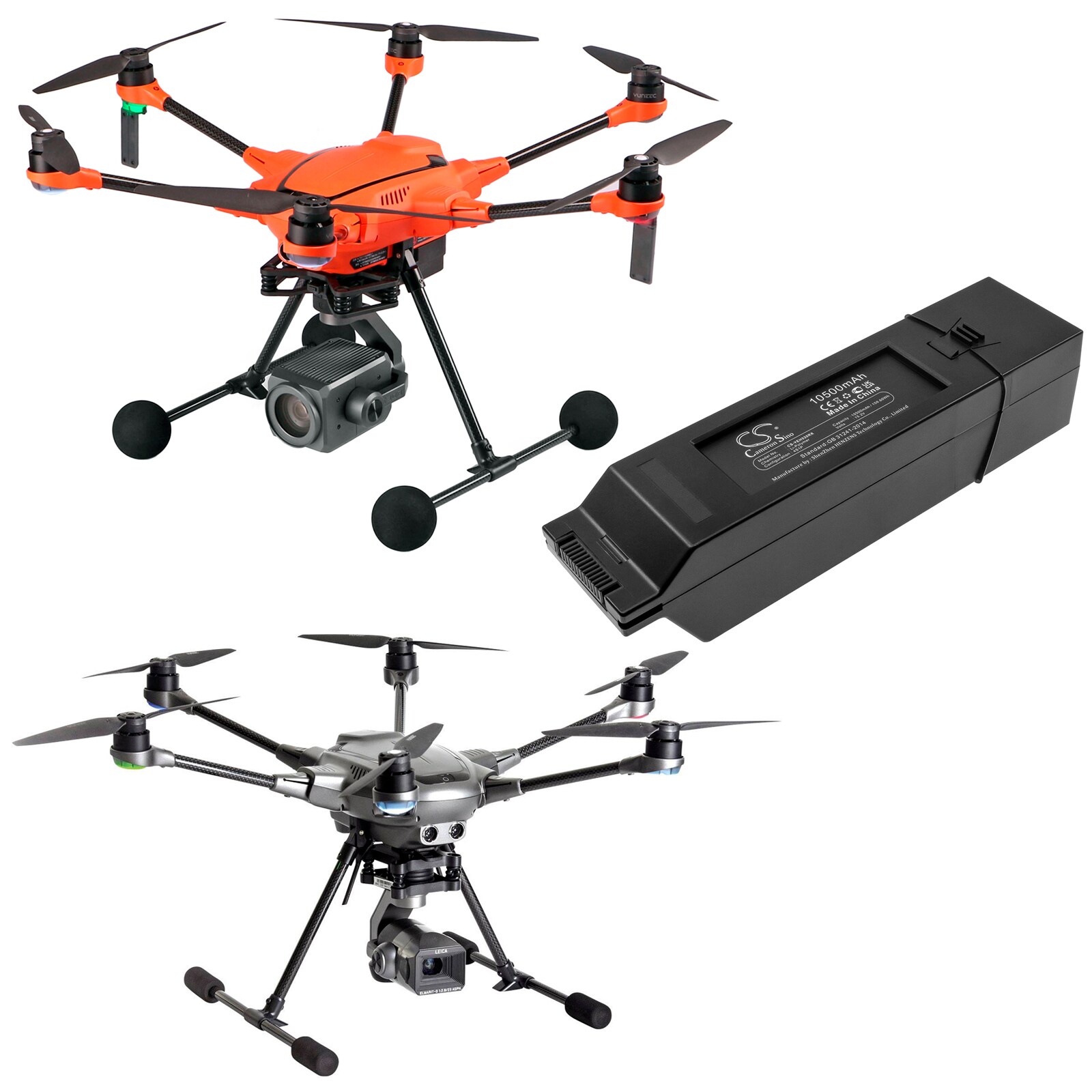 Batteri til droner av typen Yuneec H520E, H3
