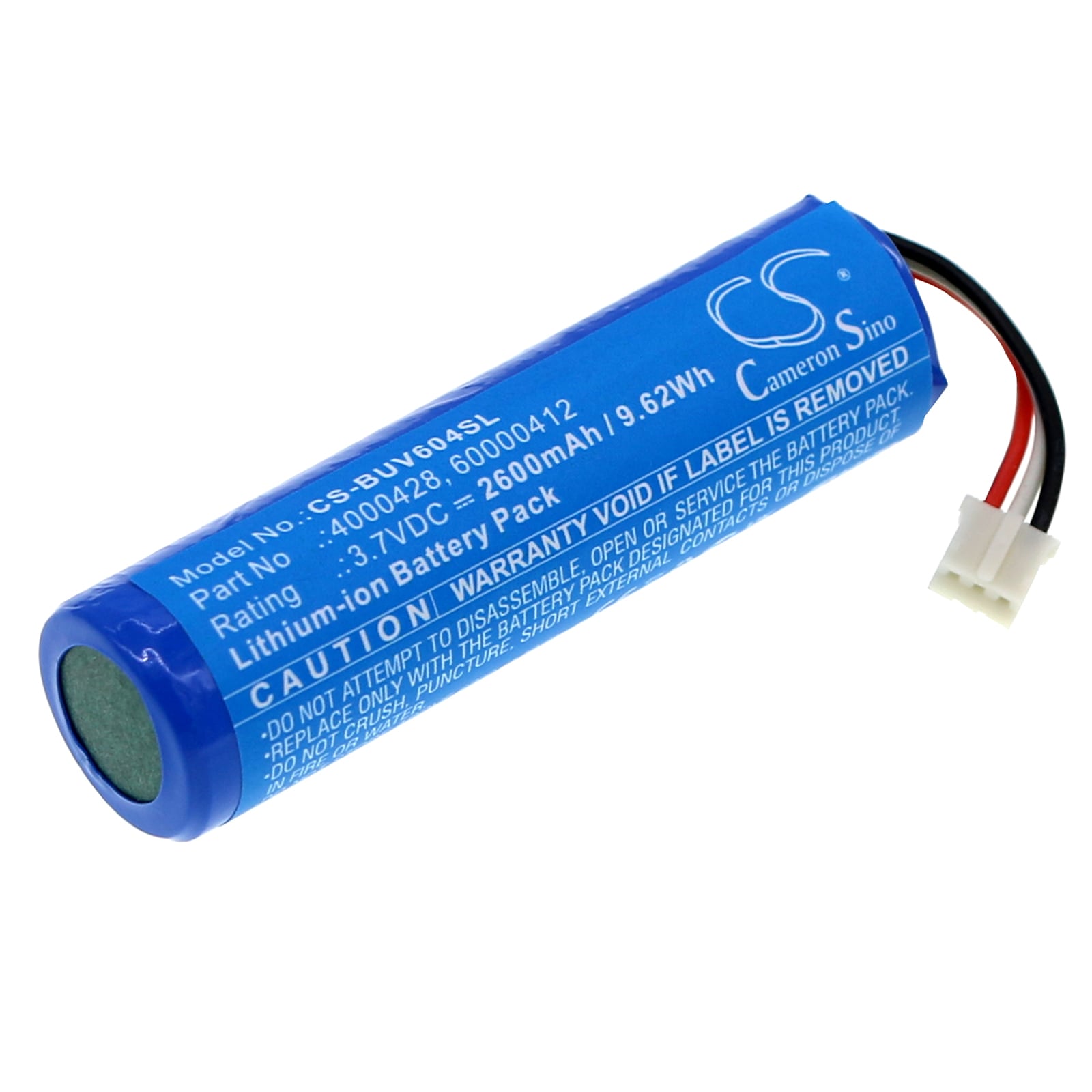 Batteri til elektronisk forstørrelsesglass for Burton UV604 LED