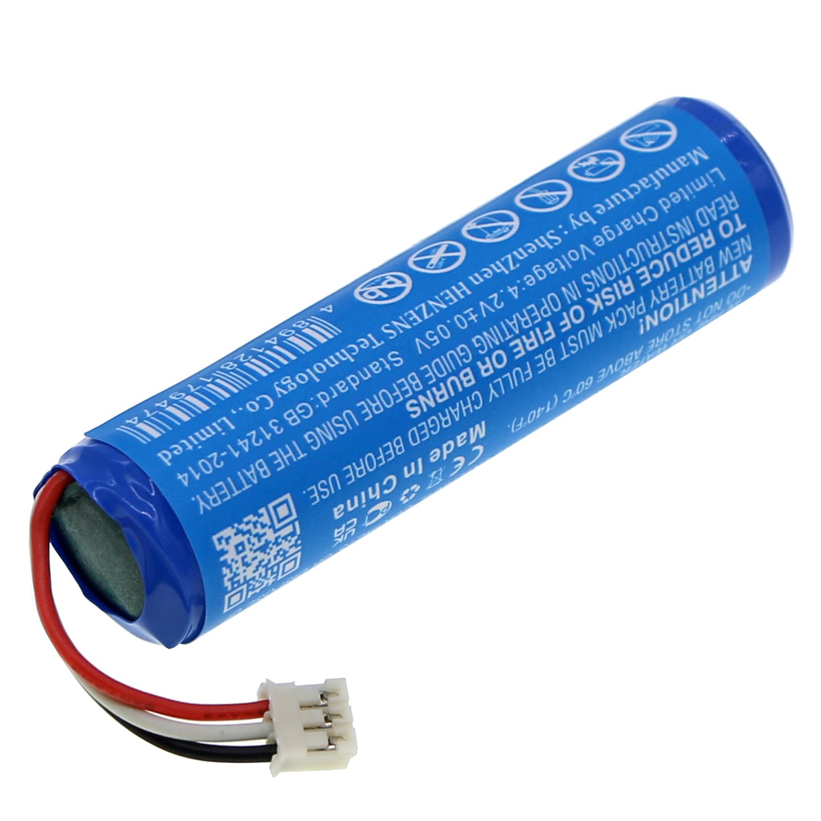 Batteri til elektronisk forstørrelsesglass for Burton UV604 LED