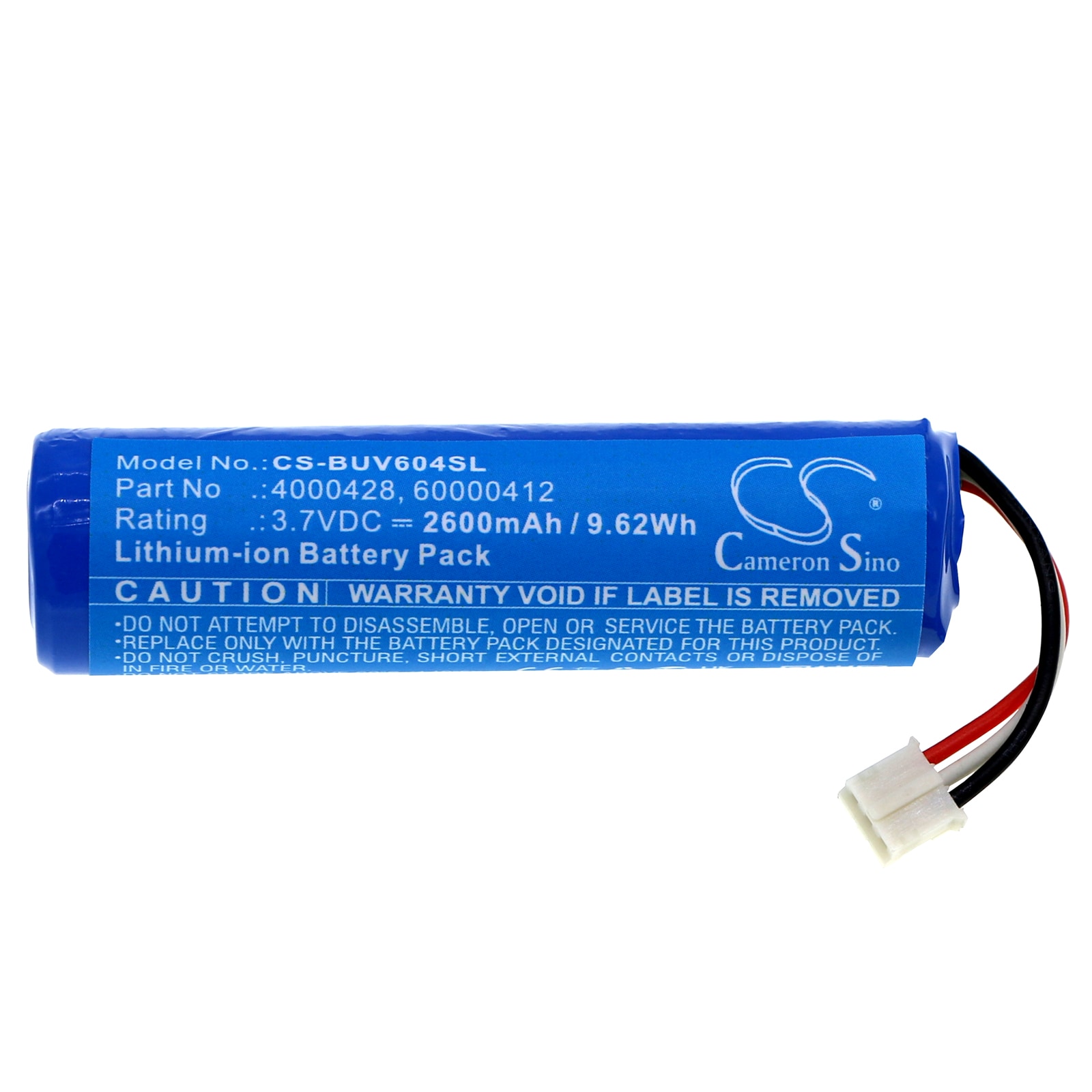 Batteri til elektronisk forstørrelsesglass for Burton UV604 LED