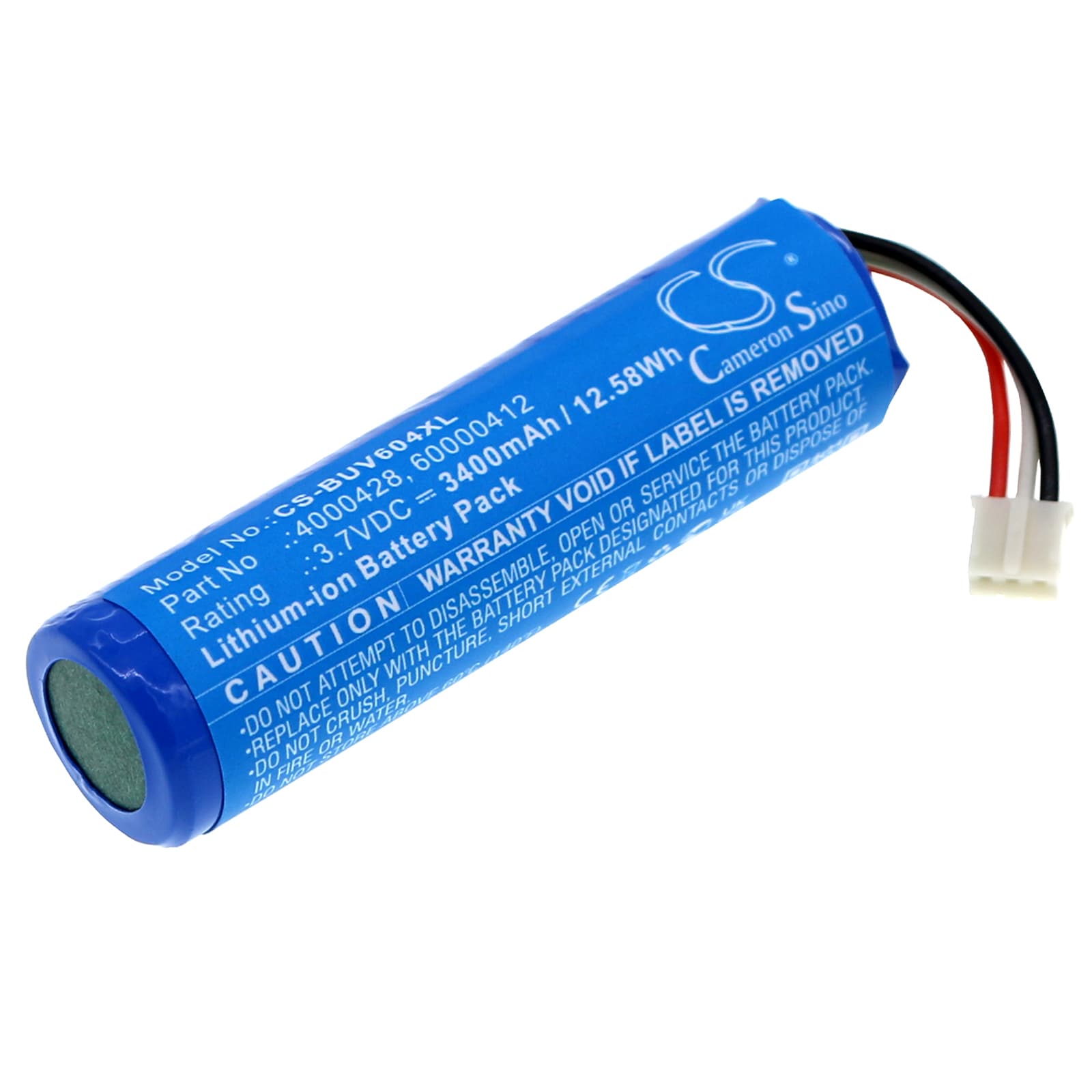 Batteri til elektronisk forstørrelsesglass for Burton UV604 LED