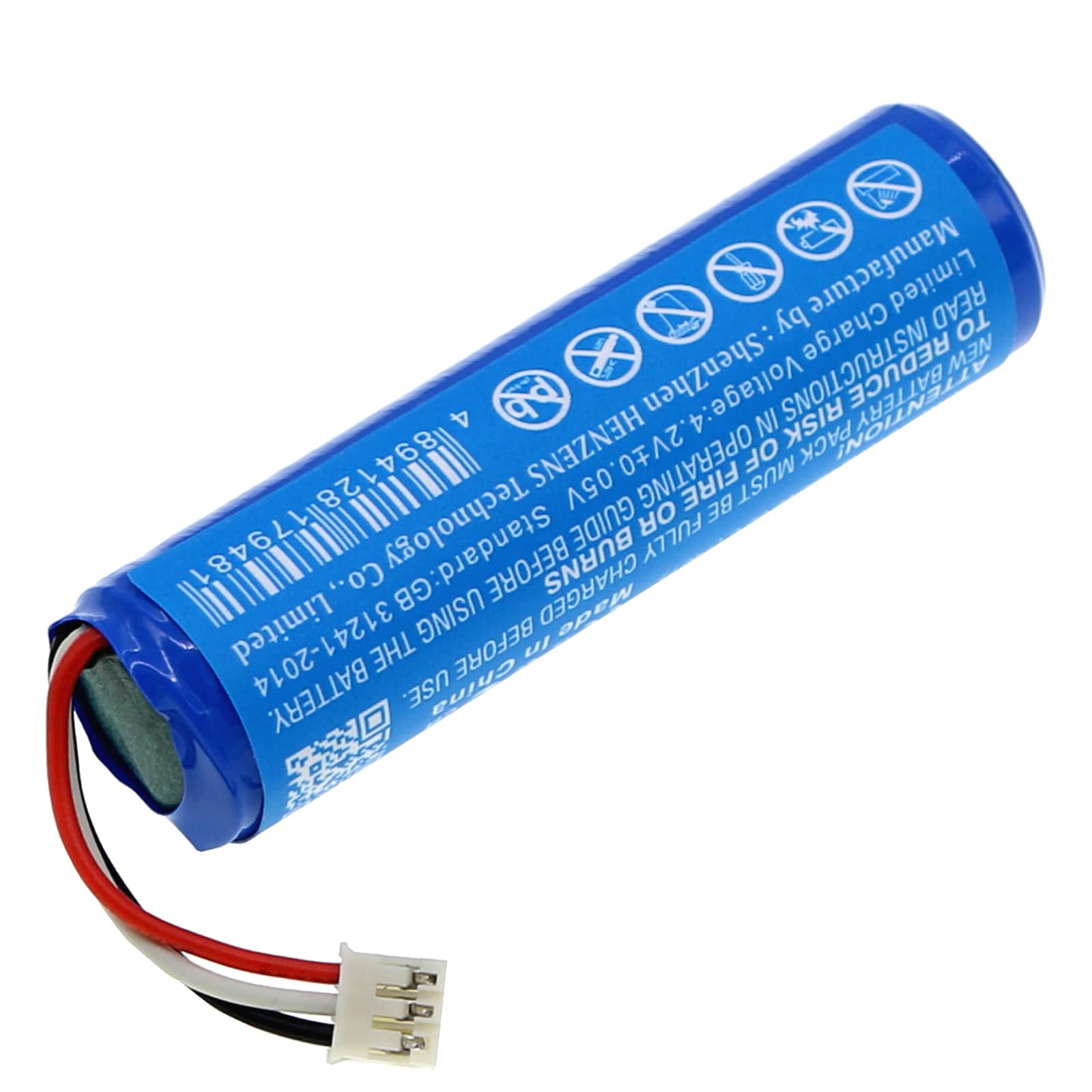 Batteri til elektronisk forstørrelsesglass for Burton UV604 LED