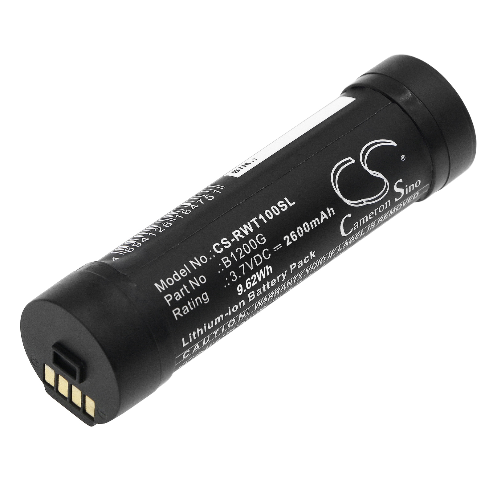 Batteri til VR for RealWear HMT-1, CommWear HMT-1, B1200G