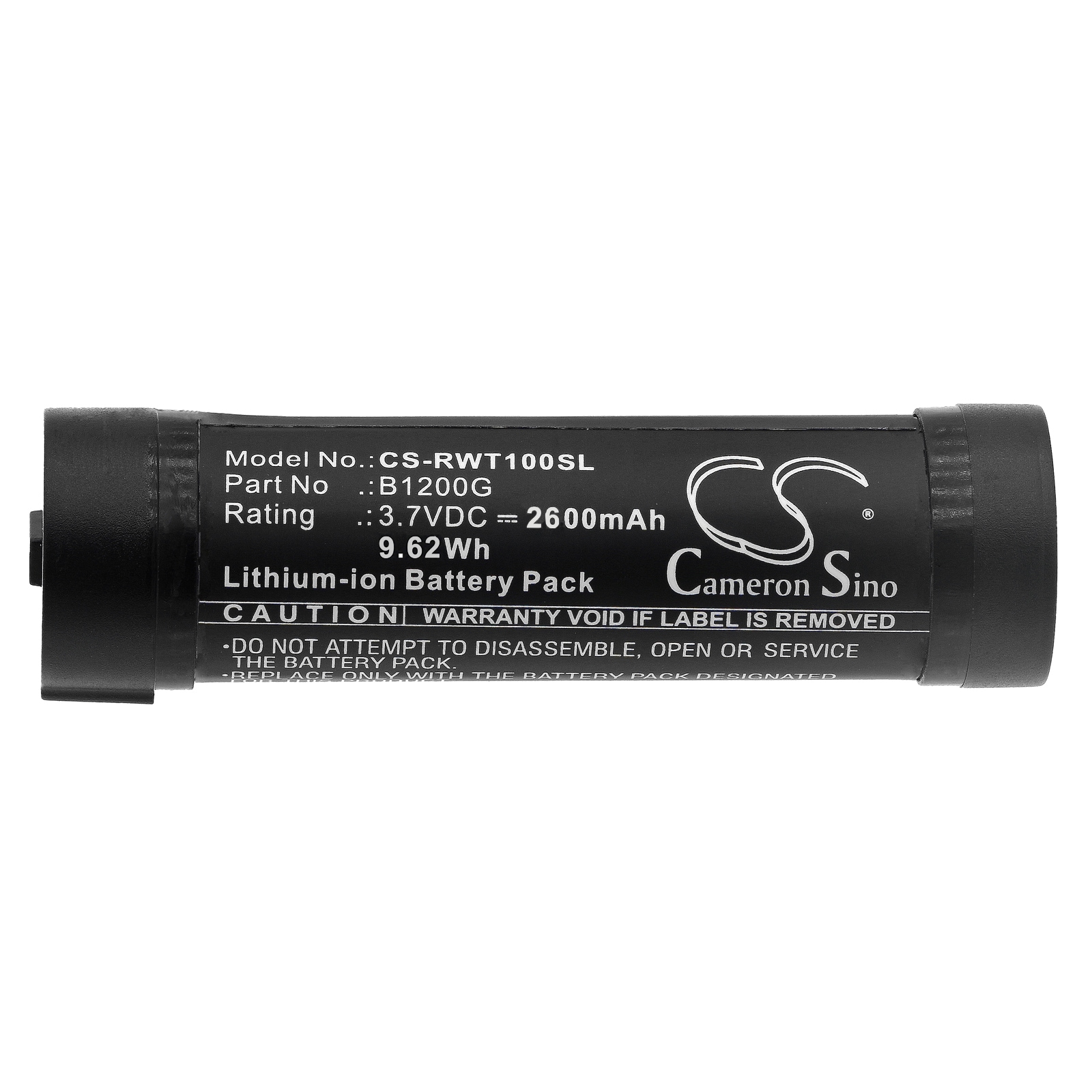 Batteri til VR for RealWear HMT-1, CommWear HMT-1, B1200G