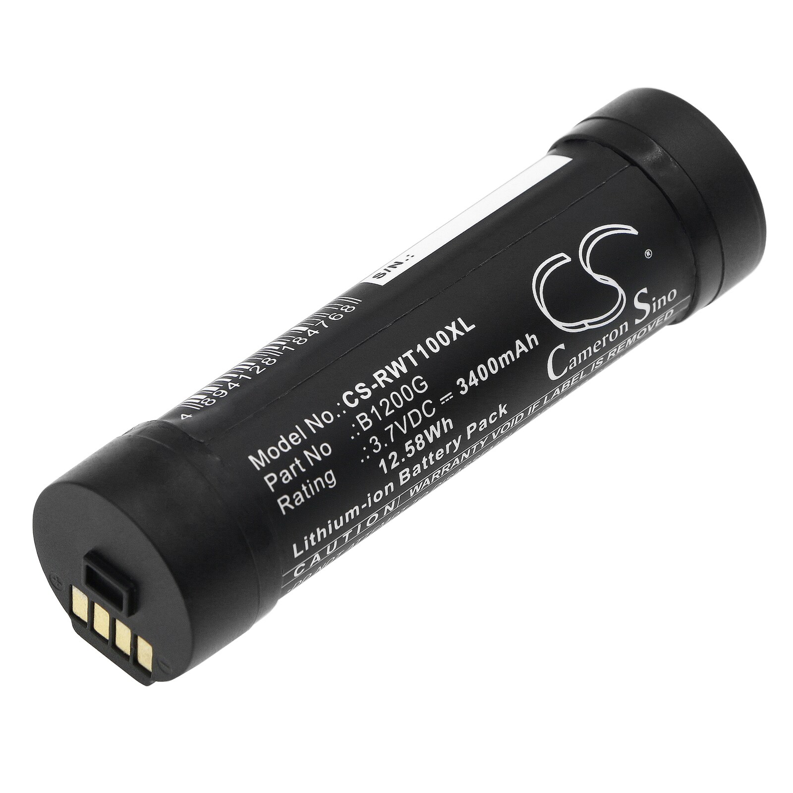 Batteri til VR for RealWear HMT-1, CommWear HMT-1, B1200G